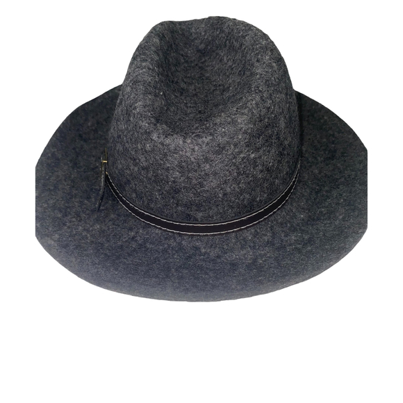 Steve Madden Accessories Ladies Steve Madden Charcoal Grey Wool